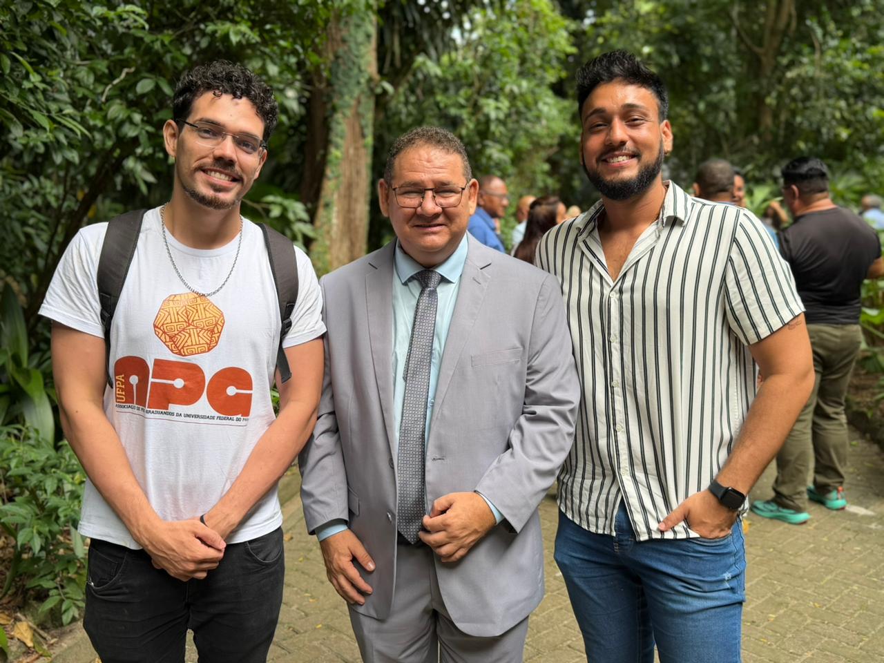 Participação dos Vice- Presidente da APG (Helio Gabriel) e do Diretor de Comunicação da ANPG (Lucas Paixão) Na posse do novo perintendente de Agricultura e Pecuária do Estado do Pará.